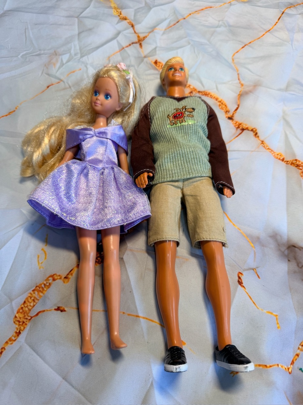 Vintage Ken and 1987 skipper